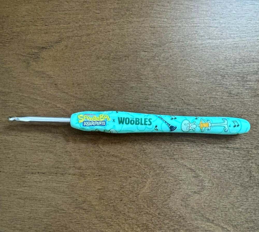 *Never Used* Woobles SpongeBob SquarePants™ Squidward Tentacles 4mm Crochet Hook